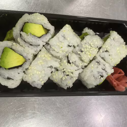 Sesam Avocado Maki (8 Stück)