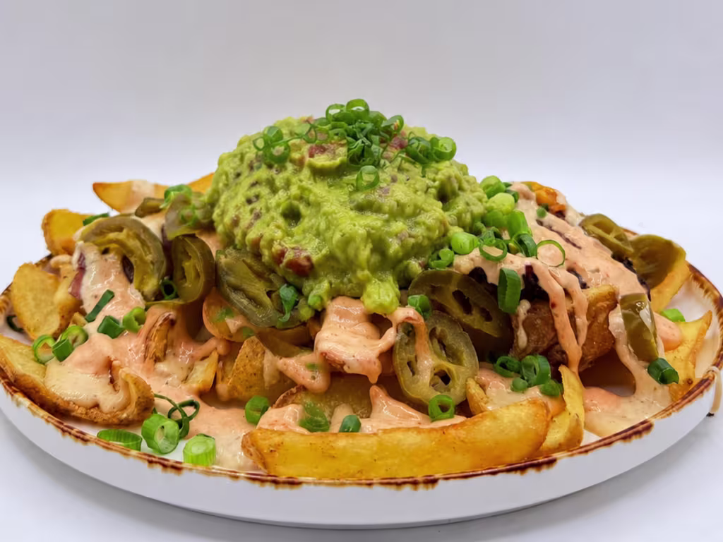 Loaded Guacamole Fries