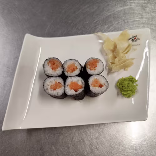 Lachs Maki (6 Stück, klein)