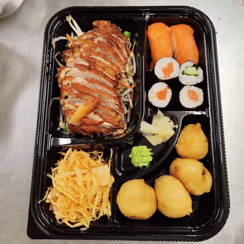 Agamo Bento (knusprige Ente)