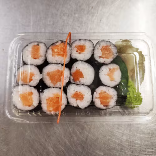 Lachs Maki (12 Stück, groß)