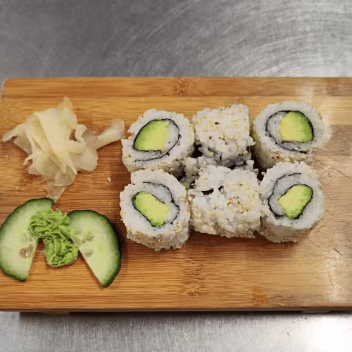 Avocado Maki (6 Stück, klein)