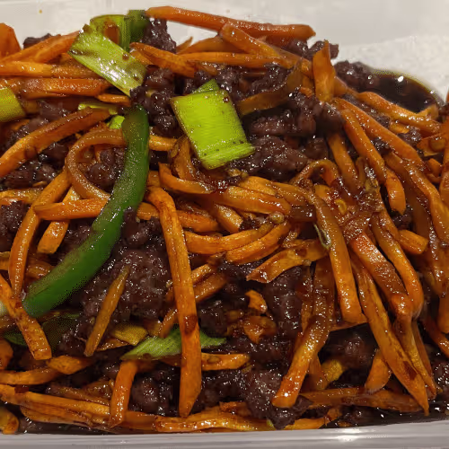 Mongolisches Rindfleisch