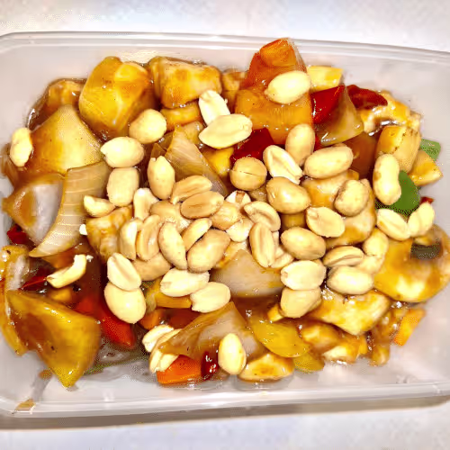 Gong-Bao Huhn (scharf)