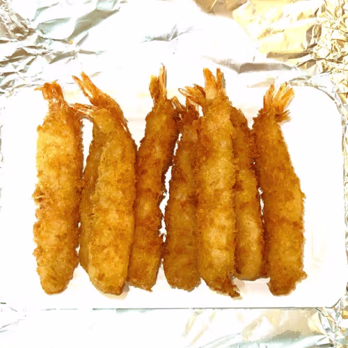 Tempura-Garnelen Japanisch