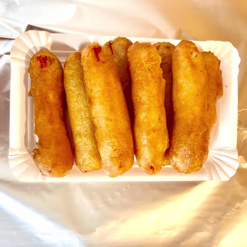 Gebackenes Krebsfleisch