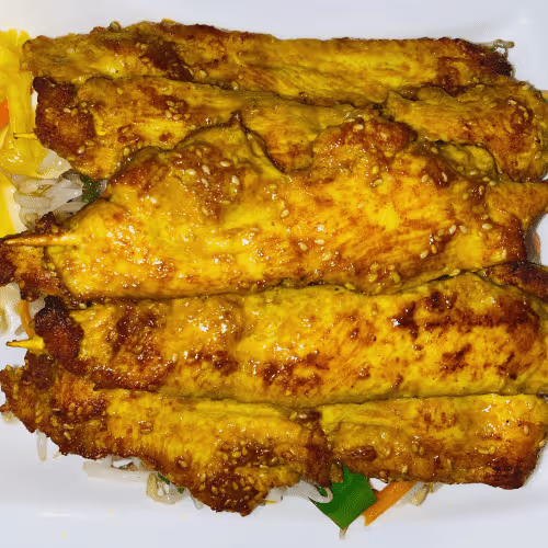 Saté Hühnerspieße