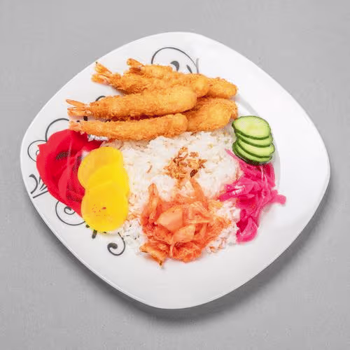 Tempura Shrimp Thali