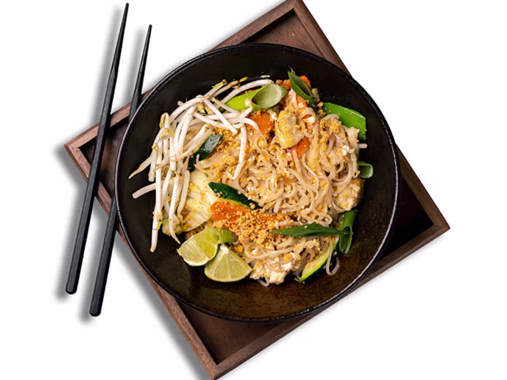 Pad Thai mit Veggie und Tofu