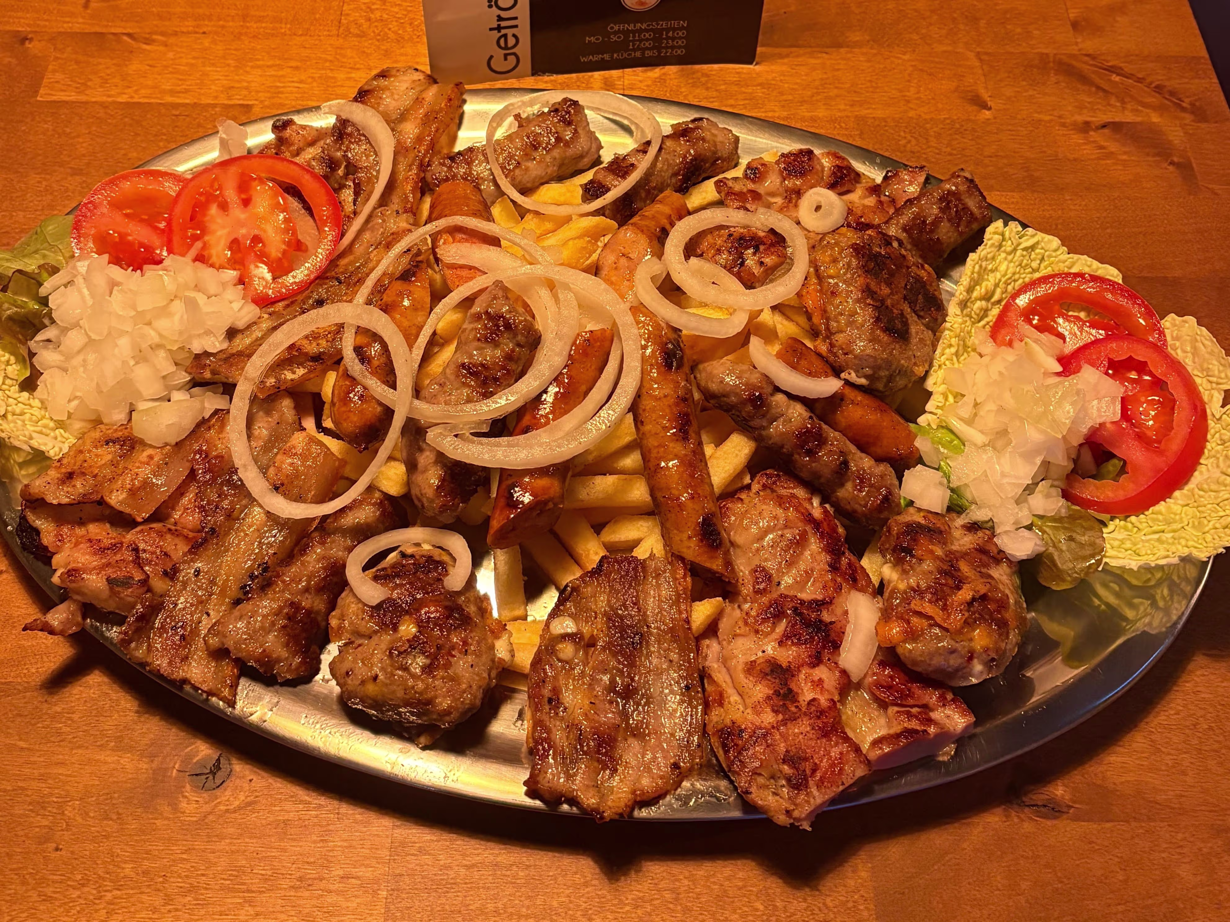 Grillplatte gemischt 1 Person