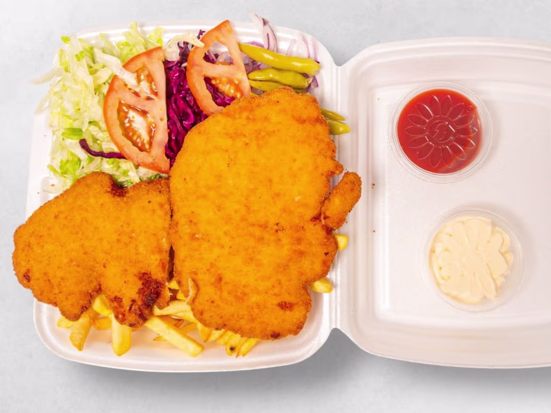 Schnitzel Teller