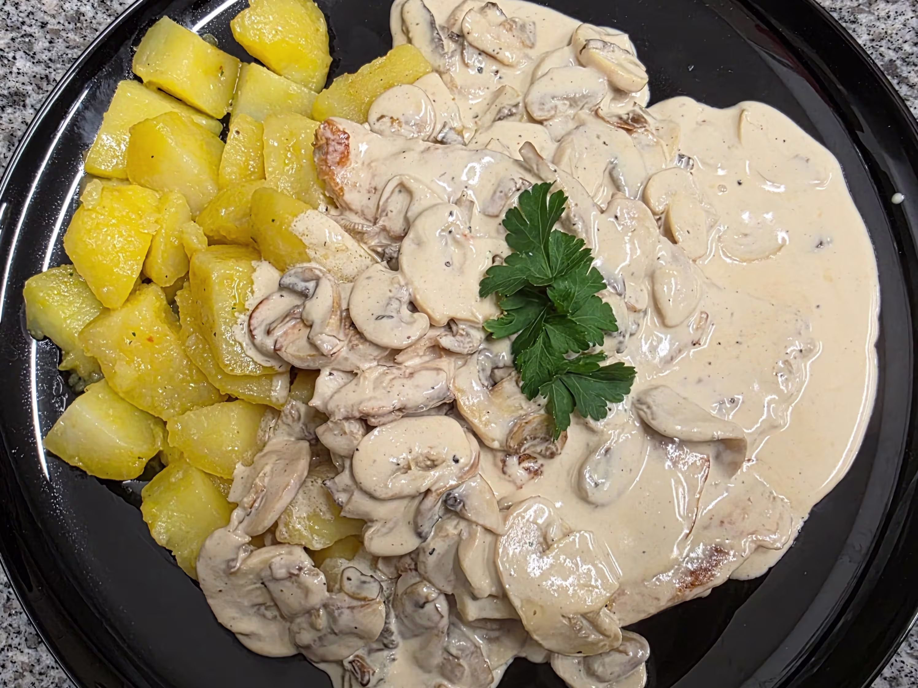 Champignonschnitzel