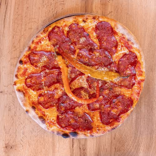 Pizza Diavoloa (scharf)