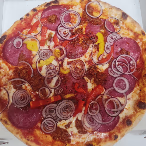 Pizza Bellissimo (scharf)