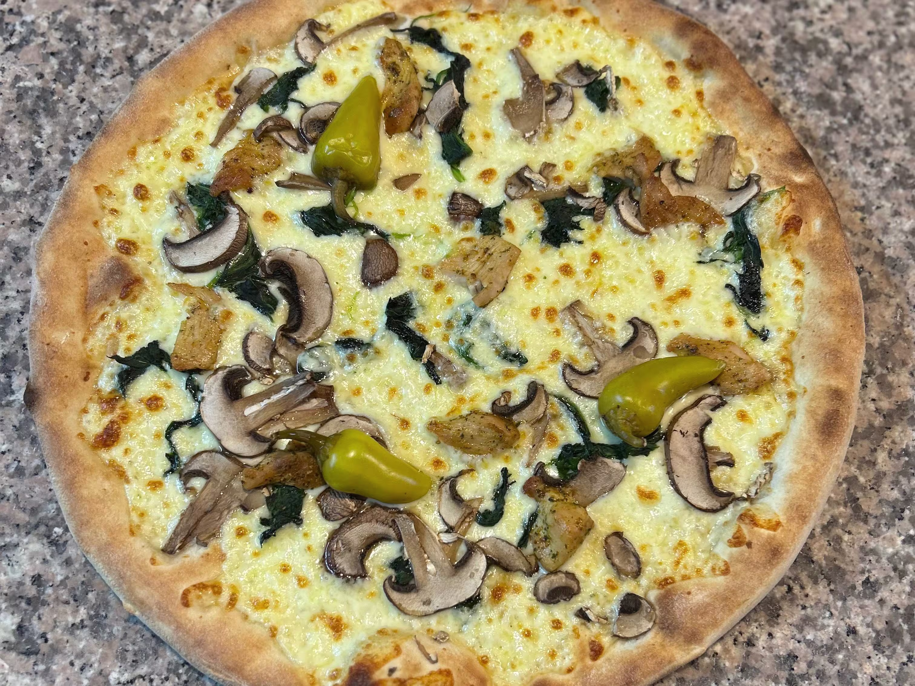 Pizza Bianco Piccante