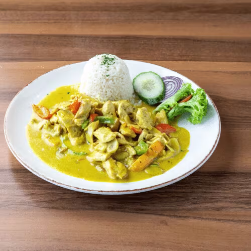 Curry Putenstreifen