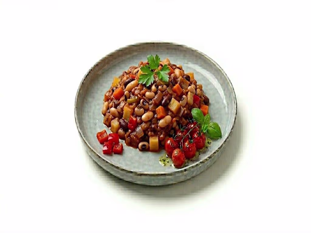 Vegetarische Bohnen