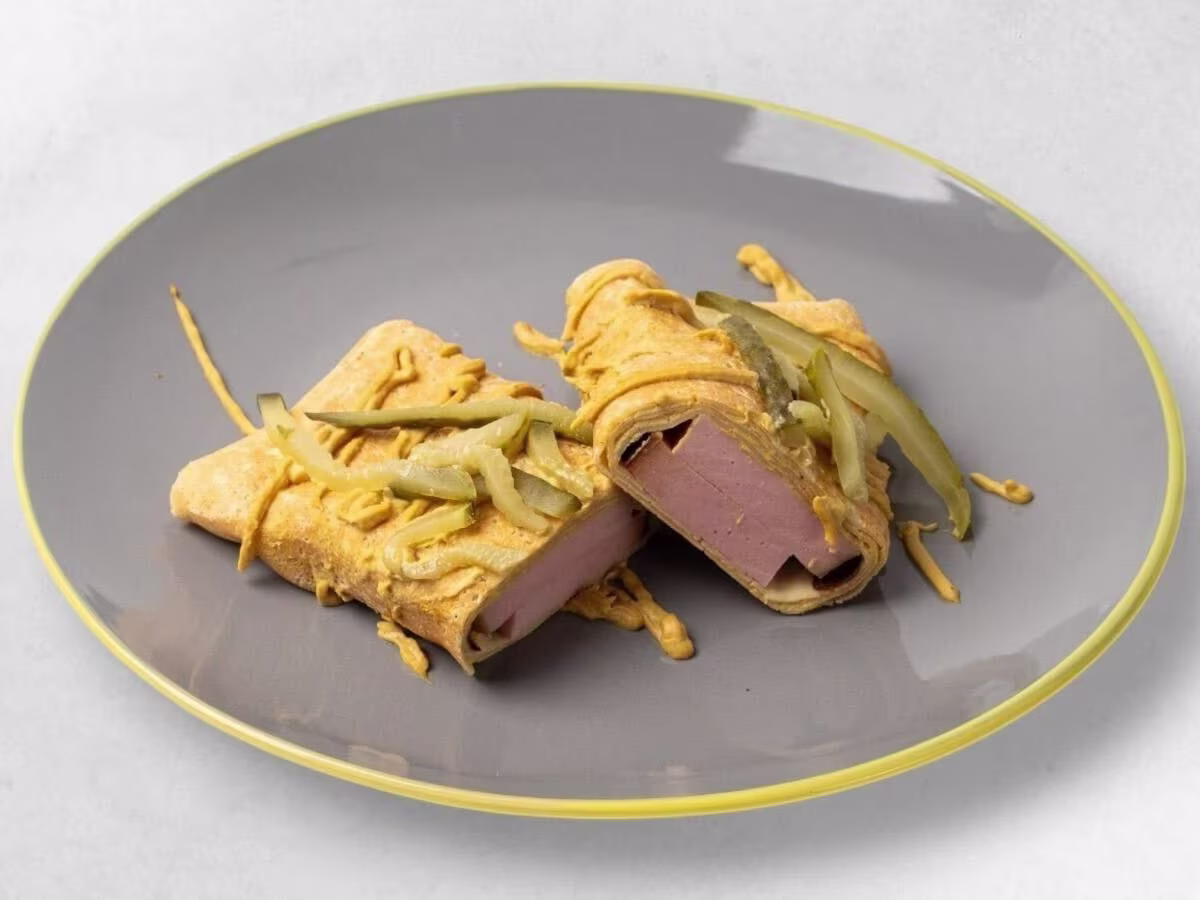 Palatschinken Leberkäse