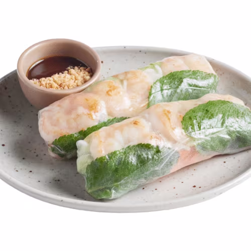 Sommerrollen mit Shrimps (2 Stück)