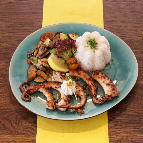 Gegrillter Oktopus