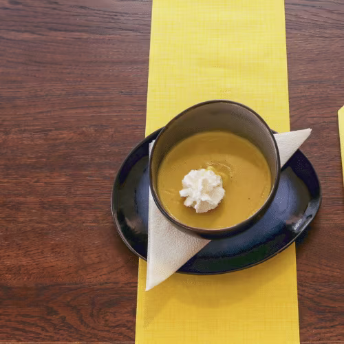 Kokos-Currycremesuppe