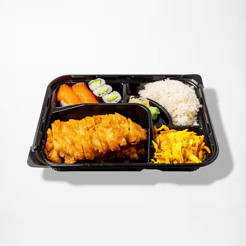 Knuspriges Huhn Bento