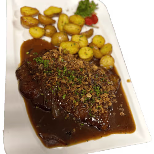 Zwiebelrostbraten