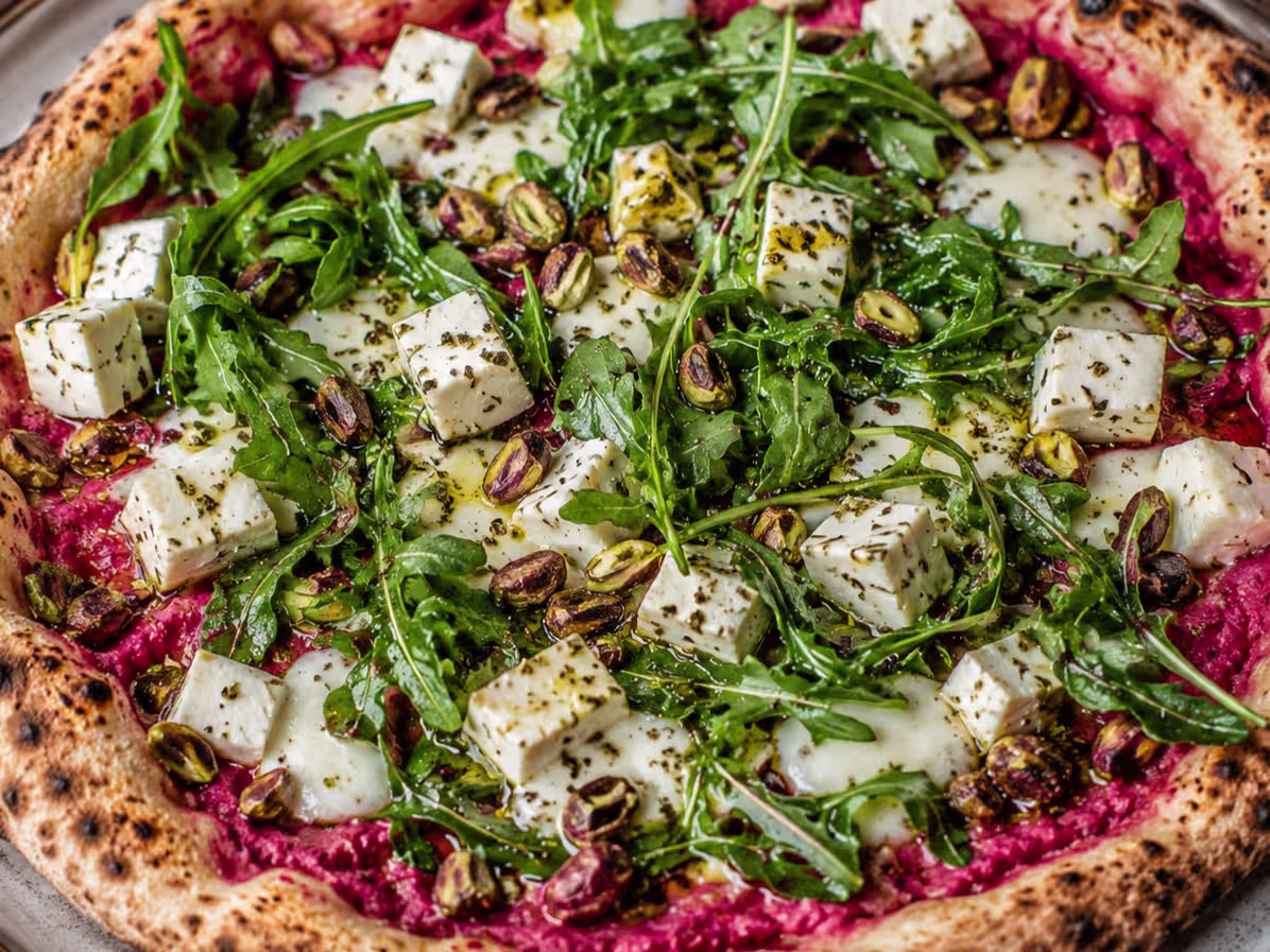 Pink Pitstop Vegan Pizza