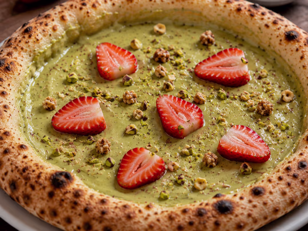 Fast Lap Pistacchio Pizza