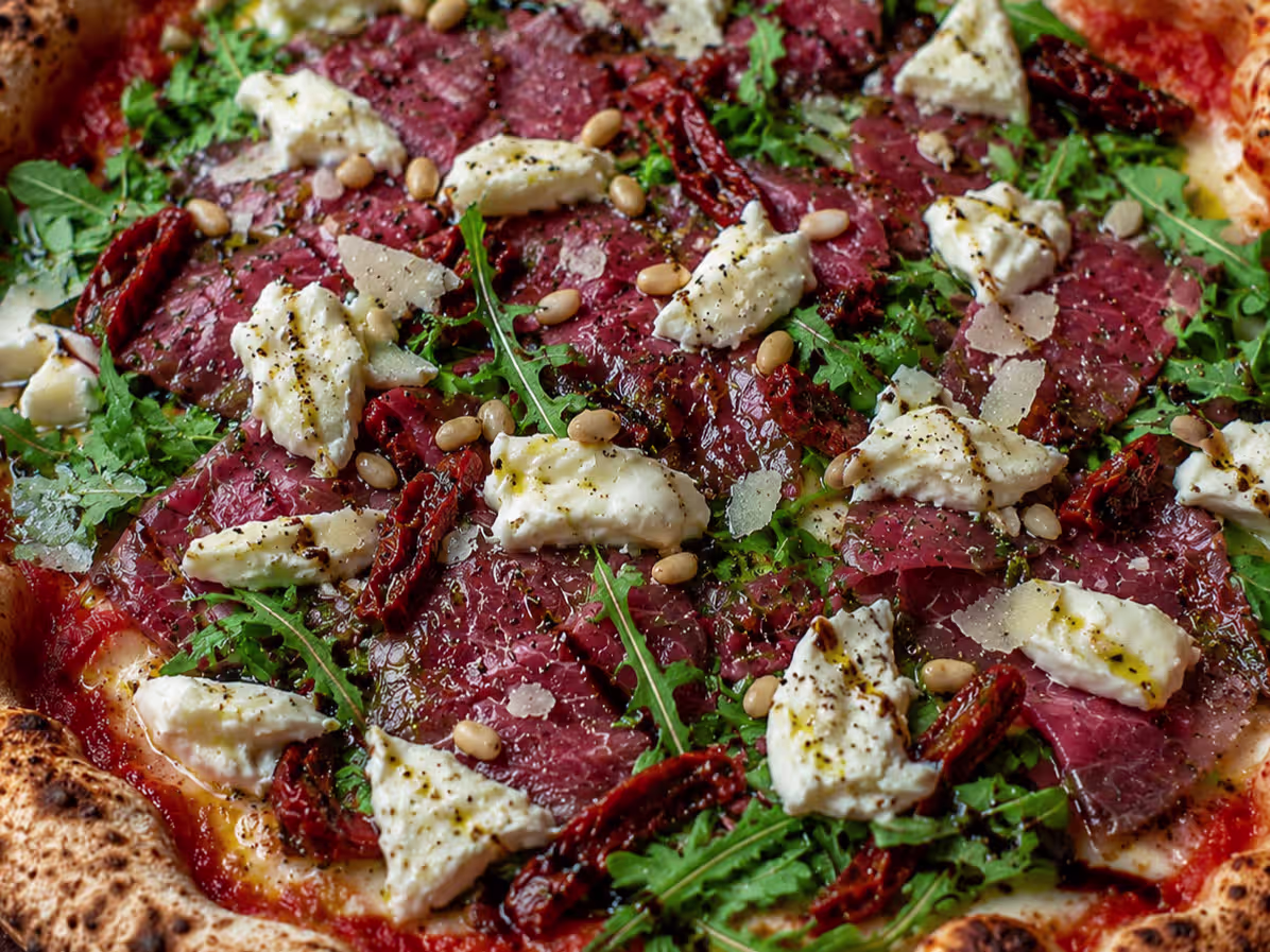 Pitlane Carpaccio Pizza