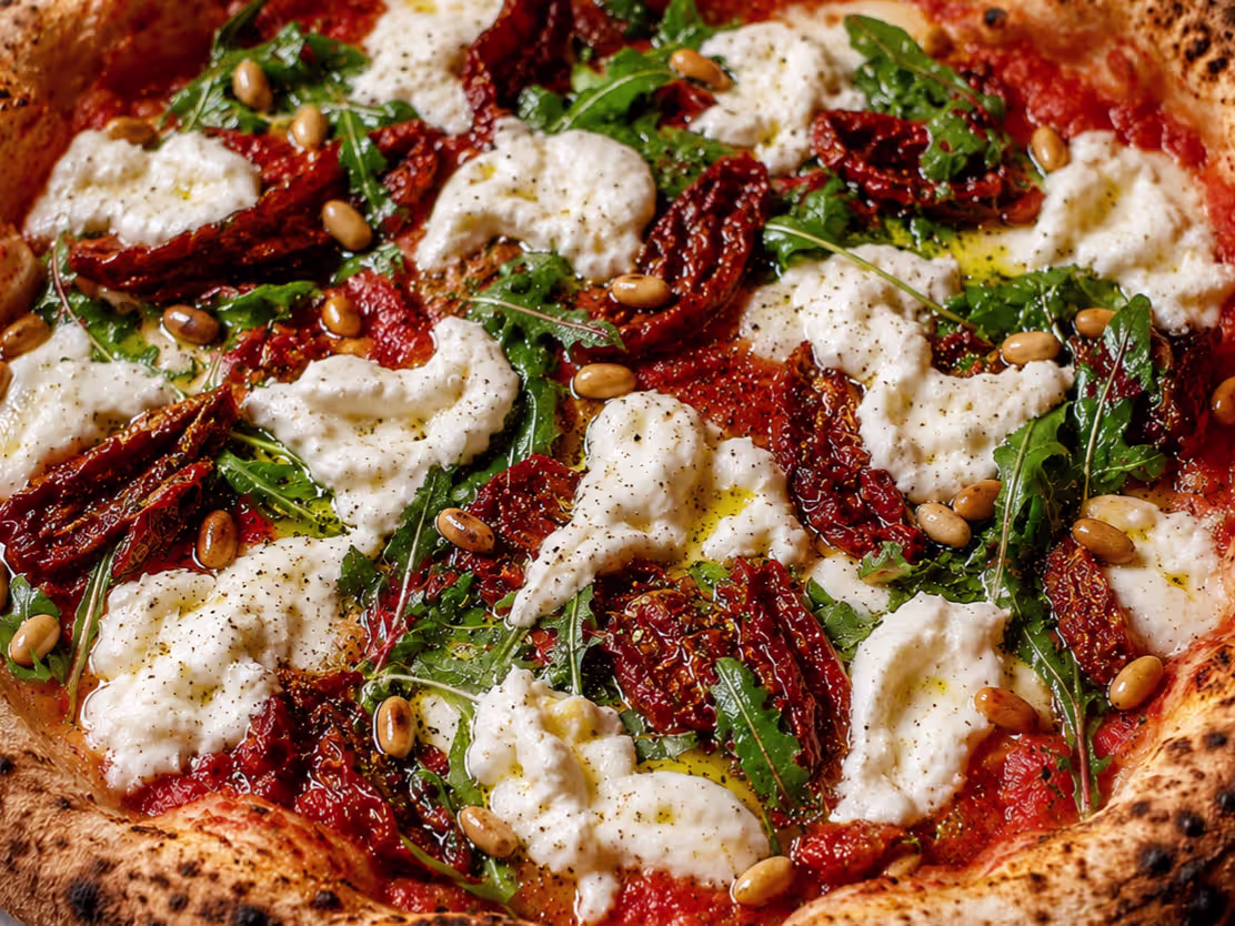 Pole Position Burrata Pizza
