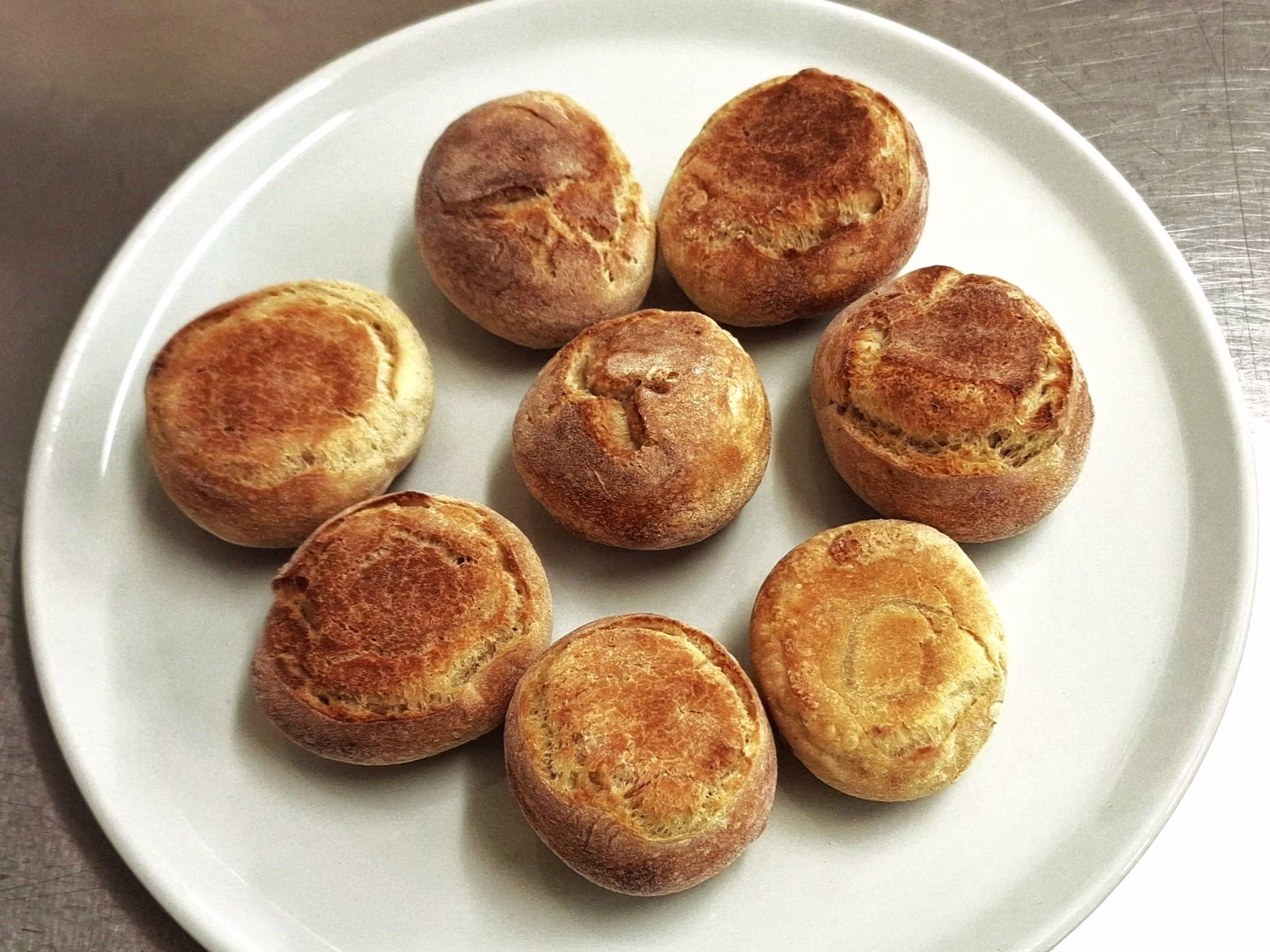 Portion Pizza Brötchen
