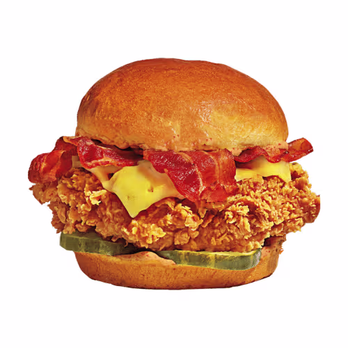Chicken Bacon & Cheese Burger