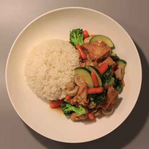 Fastenspeise mit Tofu