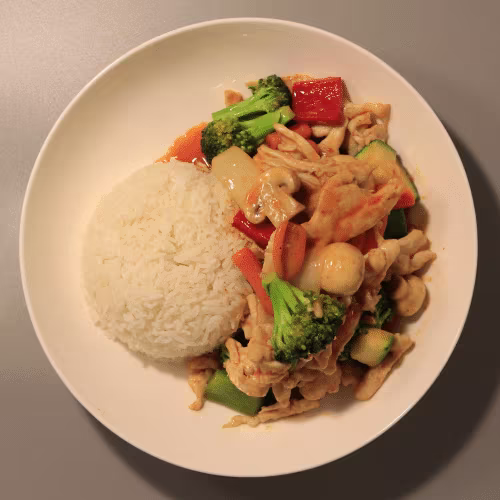 Thai-Curry-Hühnerfleisch