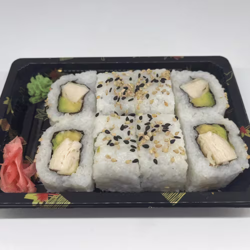 Chicken Uramaki (8 Stk)