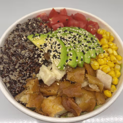 Salatbowl Hühnerfleisch