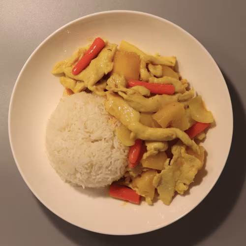 Indisches Hühner-Curry