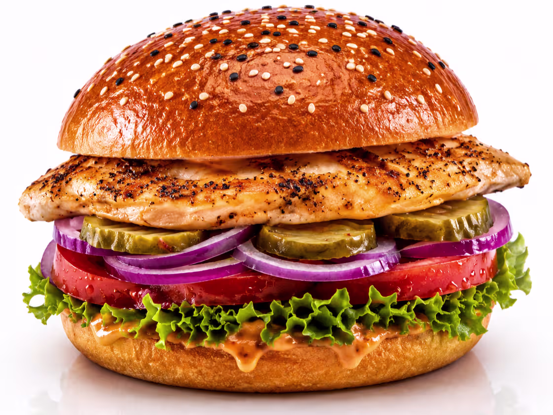 Grilled Chicken Burger