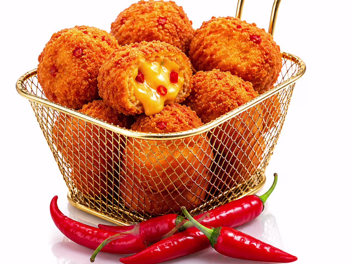 Chili-Cheese Nuggets (8 Stück)