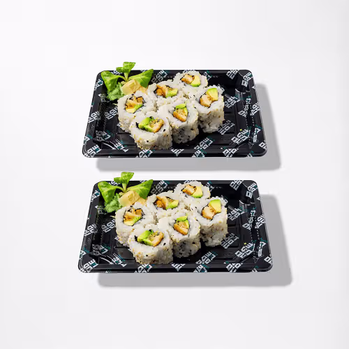 Chicken Avocado Inside Out Roll (12 Stück)