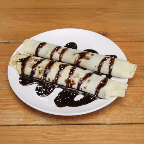 Palatschinken mit Schokolade (2 Stück)