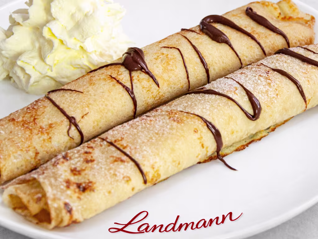 Palatschinken mit Nutella (2 Stück)