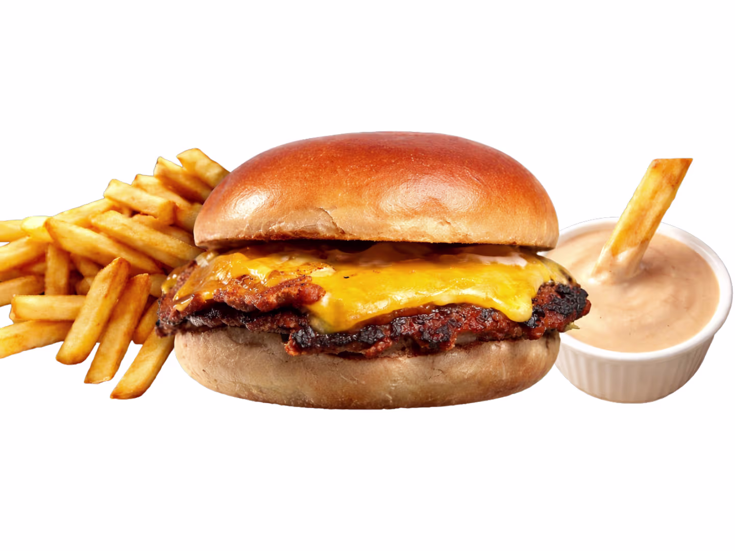 Veggie Smash Burger Menü