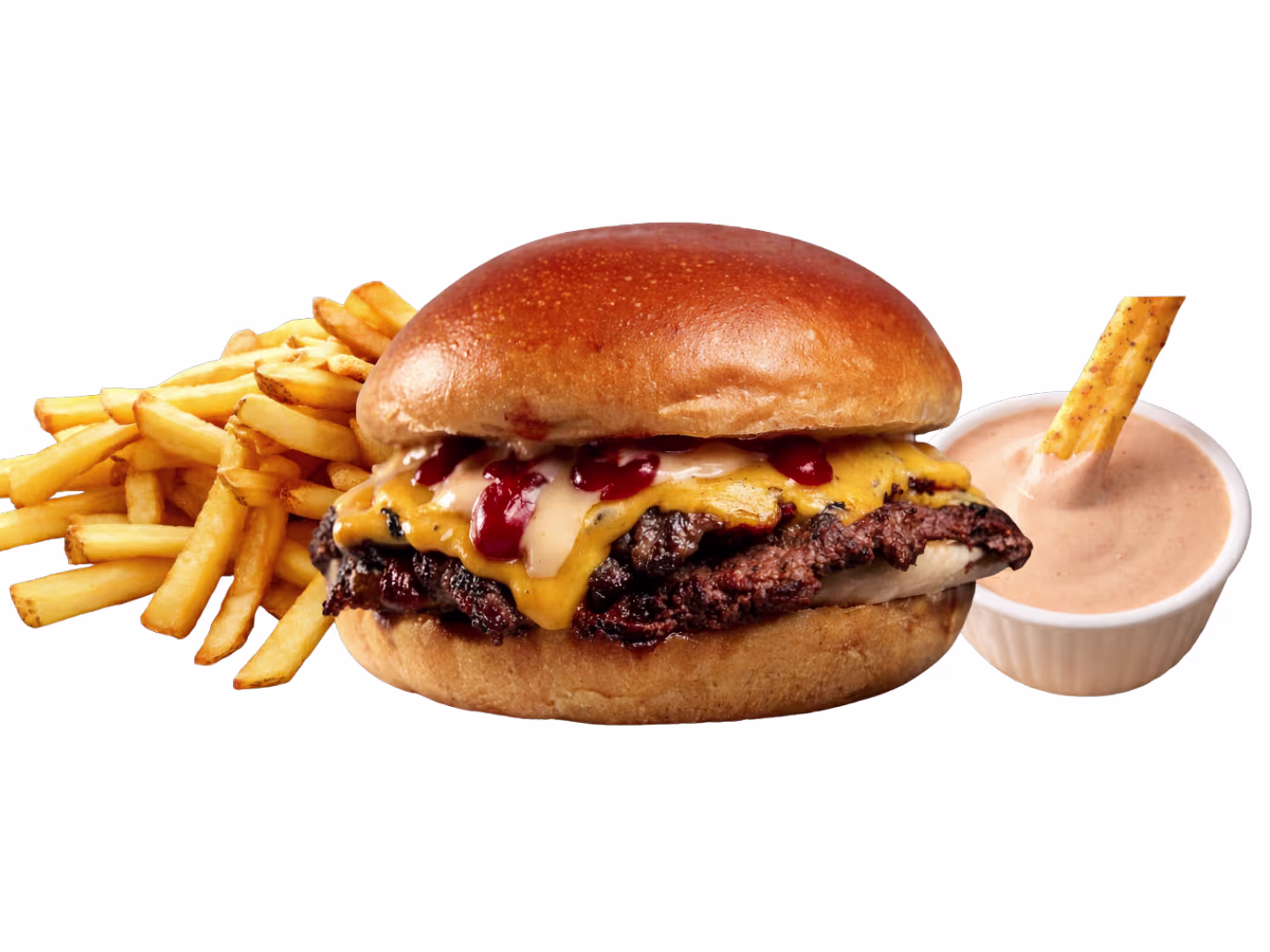 Classic Smash Burger Menü