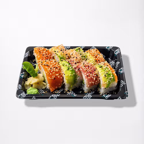 Rainbow Roll (8 Stück)