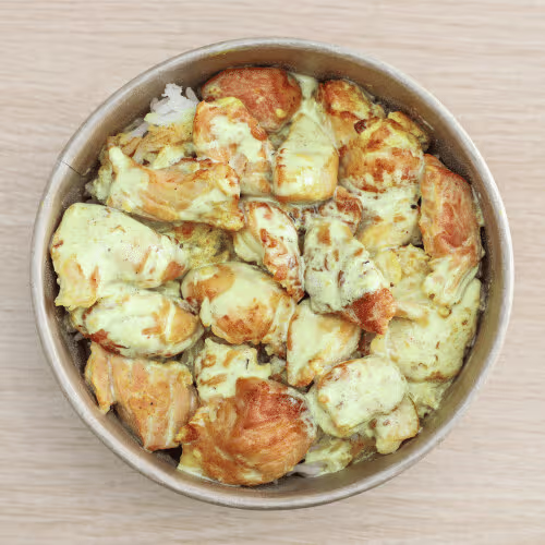 Curry Chicken auf Basmati Reis