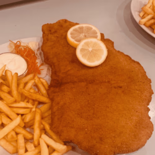 Riesen Cordon Bleu Menü