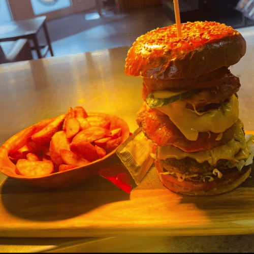 XXL Texas Don Burger Menü