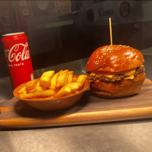 Cheeseburger Menü